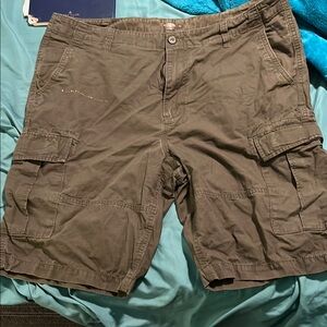 Old Navy Men's Cargo Shorts - Olive Green